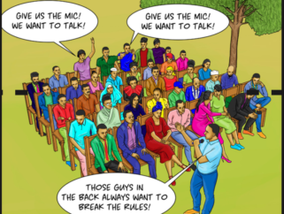 “Mic Yetu”: Reshaping the discourse on governance, participation and transparency among Kenyan  youth